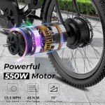 ANCHEER 350W Folding Electric Tricycle for Adults