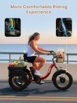 960W Electric Tricycle for Adults – 50-Mile Range
