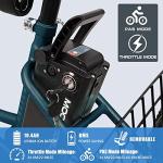 ABORON Electric Tricycle with 7 Speed and Basket