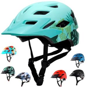 Bavilk Kids Bike Helmet with LED Light