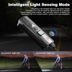 KunHe 300 Lumens Rechargeable Bike Light Set