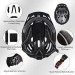 ILM Gloss Black Bike Helmet for Men & Women