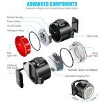 USB Rechargeable Bike Front and Tail Light Set