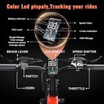 Vefreedom 20" Folding Electric Mountain Bike - Orange