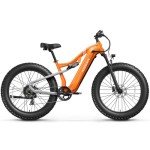 PUCKIPUPPY 1000W 48V Electric Bike, 26" Fat Tire