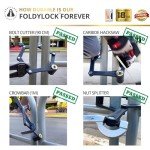 FoldyLock Forever High-Security Folding Bike Lock