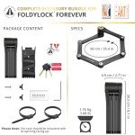 FoldyLock Forever High-Security Folding Bike Lock
