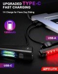 2025 Waterproof Bike Headlight & Tail Light Set
