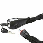 Abus Steel-O-Chain 8807K Key Lock - Black