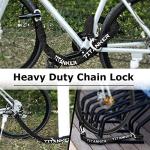 Titanker Heavy Duty Motorcycle Chain and U Lock