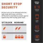 OTTOLOCK Lightweight Steel & Kevlar Bicycle Lock