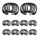 Boviisky 10-Pack 4-Digit Bike Cable Locks