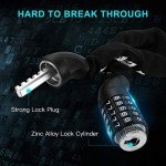 UBULLOX 3FT Combination Bike Chain Lock
