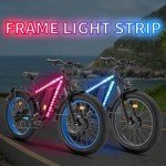 RGB LED Bike Frame Light Strip for Safety