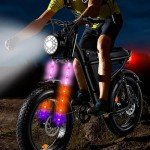 RGB LED Bike Frame Light Strip for Safety