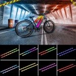 RGB LED Bike Frame Light Strip for Safety