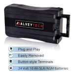 24V 10Ah Rack Mount Battery Pack for eBikes