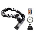 Kryptonite Kryptolok 990 Combo Bike Chain Lock, 3 Feet Long Heavy Duty Anti-Theft Sold Secure Gold Bicycle Chain Lock, 5-Digit Resettable Combination Lock for E-Bike Scooter Road Mountain Bikes