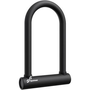 Sportneer Heavy Duty Bike U Lock with Keys