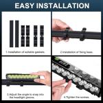 17 LED Bike Light, 25500 Lumen, 4 Modes