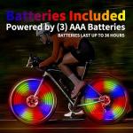 Color Changing Wheel Lights for Bikes - 2 Packs