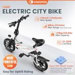 Gyrocopters Frost Electric City Bike - 350W Motor