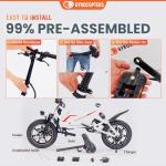 Gyrocopters Frost Electric City Bike - 350W Motor