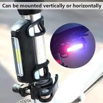 THORFIRE USB Rechargeable LED Bike Tail Light