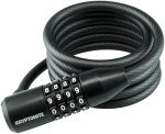 Kryptonite KryptoFlex 815 8mm Combo Cable Bicycle Lock, Black, 8mm x 152cm