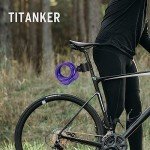 Titanker 4ft Resettable Bike Lock Cable - Purple