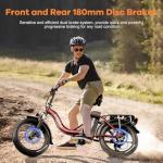 Folding 1000W Electric Bike with 80-Mile Range