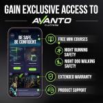 AVANTO LED Reflective Vest for High Visibility