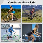 MOONCOOL Oversize Backrest Bicycle Saddle Seat