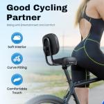 Extra Wide Ergonomic Bike Seat with Backrest