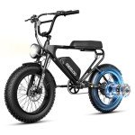 MEELOD 750W Electric Mountain Bike with 12V Headlight