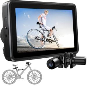 FEISIKE 4.3'' HD Bike Mirror with Night Vision