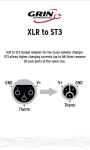 XLR to 3Pin ST Adapter for Cycle Satiator