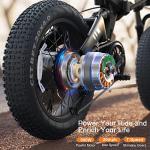 Wooken 750W Foldable Electric Bike with Fat Tires