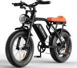 20" 1500W Fat Tire Electric Mountain Bike