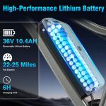 26" 520W Electric Bike for Adults