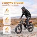 1500W Adult Electric Mountain Bike - 60 Mile Range