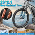 26" 520W Electric Bike for Adults