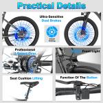 26" 520W Electric Bike for Adults