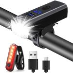 9000LM Bright LED USB Rechargeable Bike Light