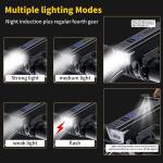 9000LM Bright LED USB Rechargeable Bike Light