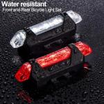 USB Rechargeable LED Bike Tail Light
