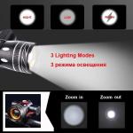 USB Rechargeable LED Bike Headlight and Taillight Set