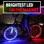 Bicycle Wheel Spoke Lights – 7 Color LED Set