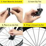 Bicycle Wheel Spoke Lights – 7 Color LED Set