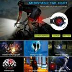 Rechargeable LED Bike Headlight and Rear Light